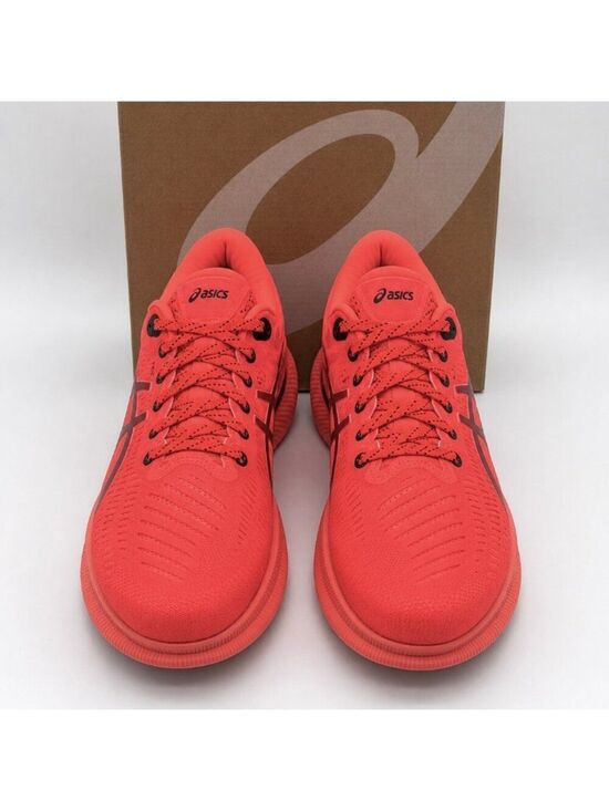 ASICS MetaRide Supportive Running Shoes Mens 12 Sunrise Red Midnight 1011A967-70 main image 9